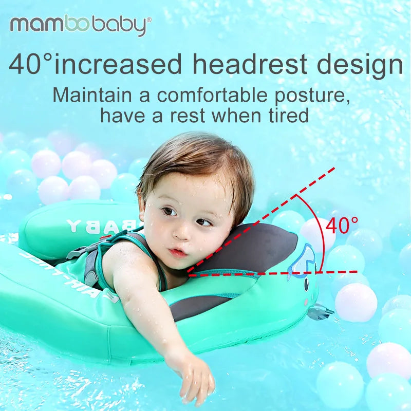 Baby Float Board Mambobaby Baby Float Toy Lying Around The Waist Solid Float Board Non-inflatable Newborn Toys