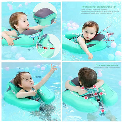 Baby Float Board Mambobaby Baby Float Toy Lying Around The Waist Solid Float Board Non-inflatable Newborn Toys